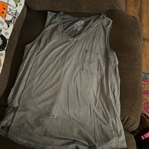 Gray tank top size xl